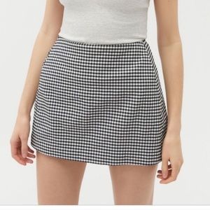 Urban Outfitters Plaid Mini Skirt